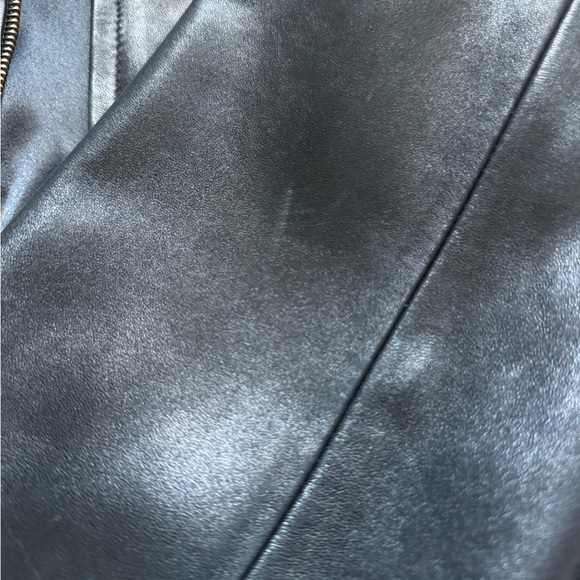 LNR by La Nouvelle Renaissance Womens Black Leather Jacket Size XS - Picture 10 of 11